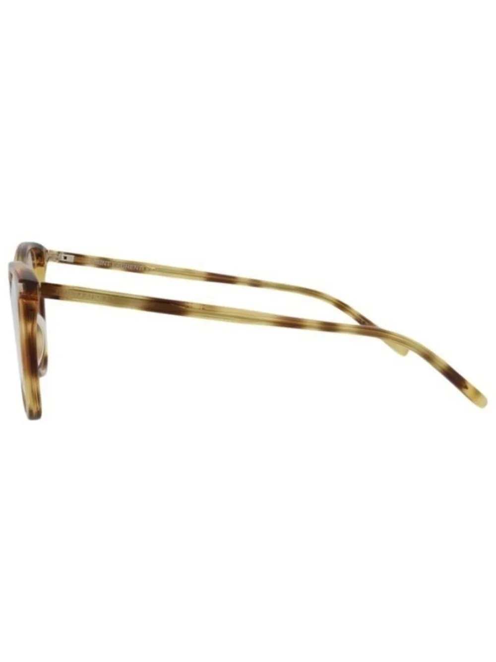 New Saint Laurent Womens Cat Eye Havana Havana Transparent Fashion Designer Eyeg